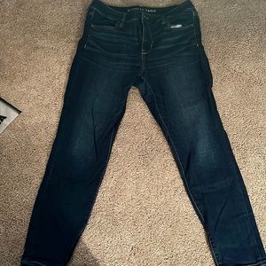 Dark wash American Eagle Jeggings